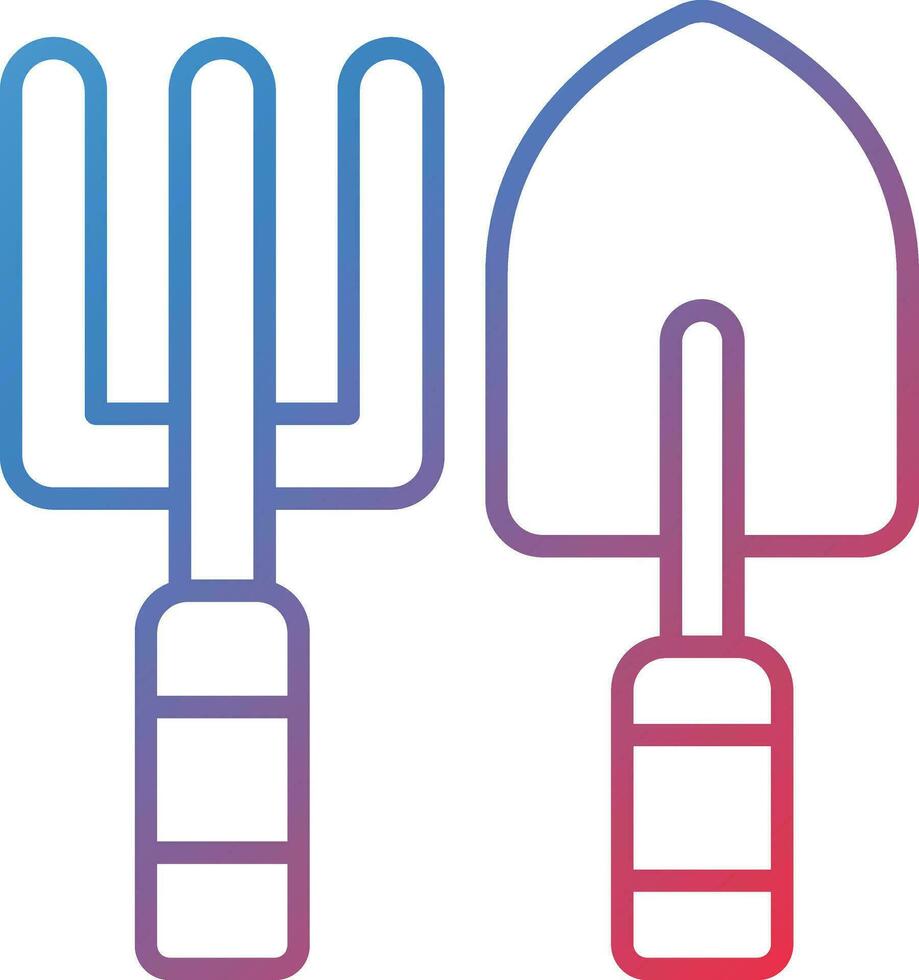 Fork And Trowel Vector Icon