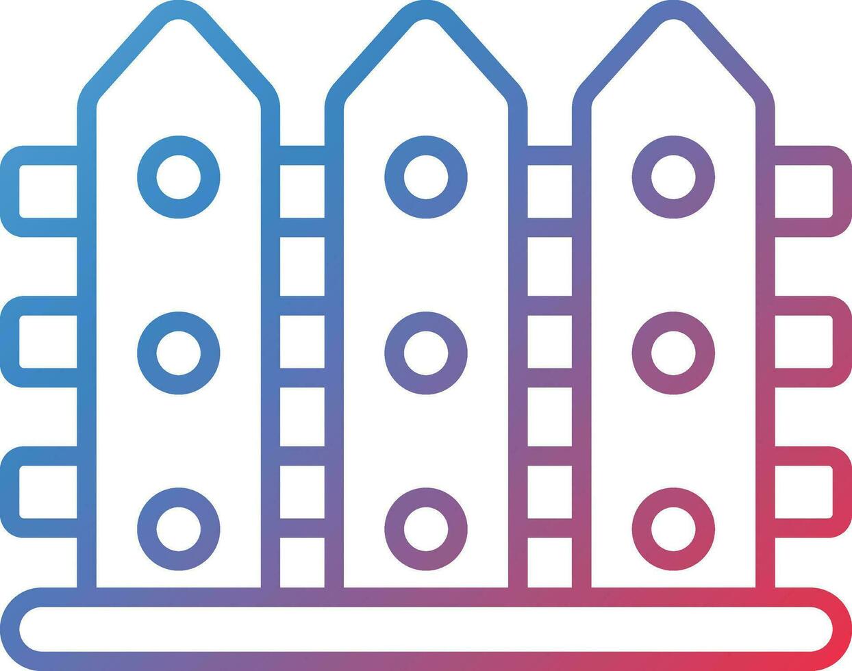 Fence Vector Icon