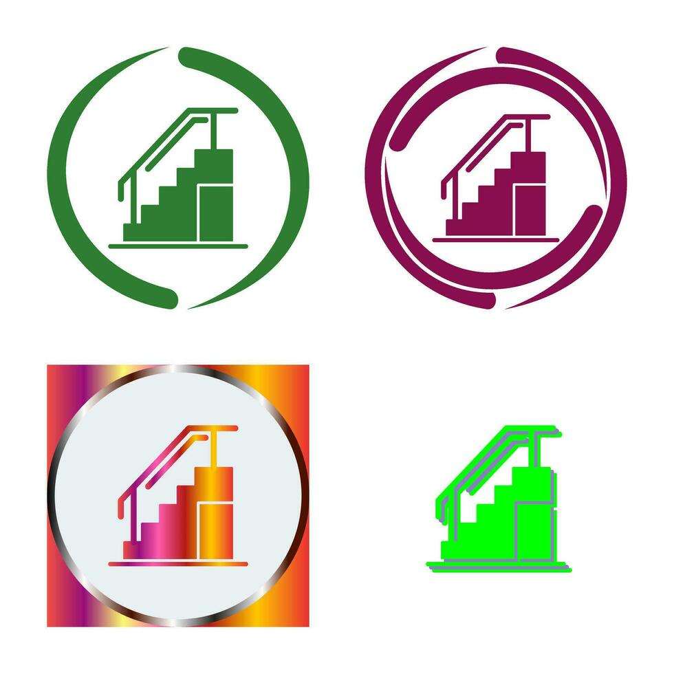 Stairs Vector Icon