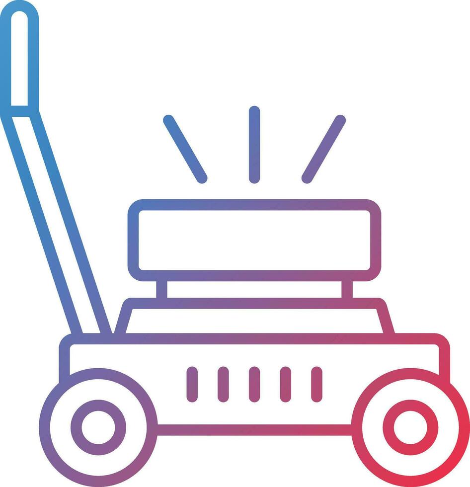 Lawn Mower Vector Icon