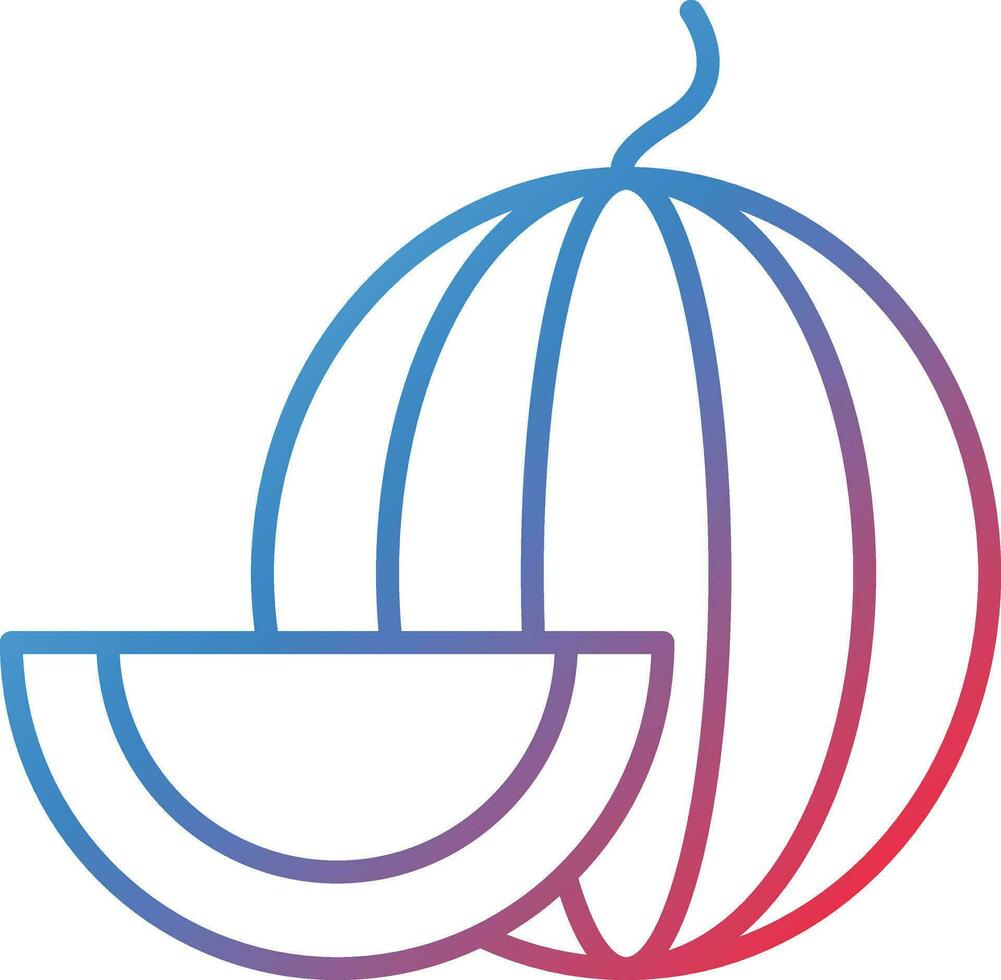 Melon Vector Icon