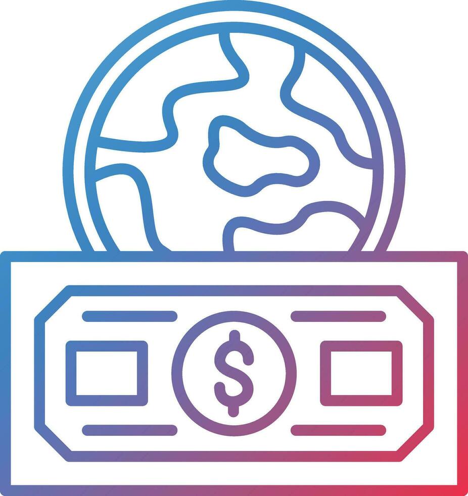 Send Money Overseas Vector Icon