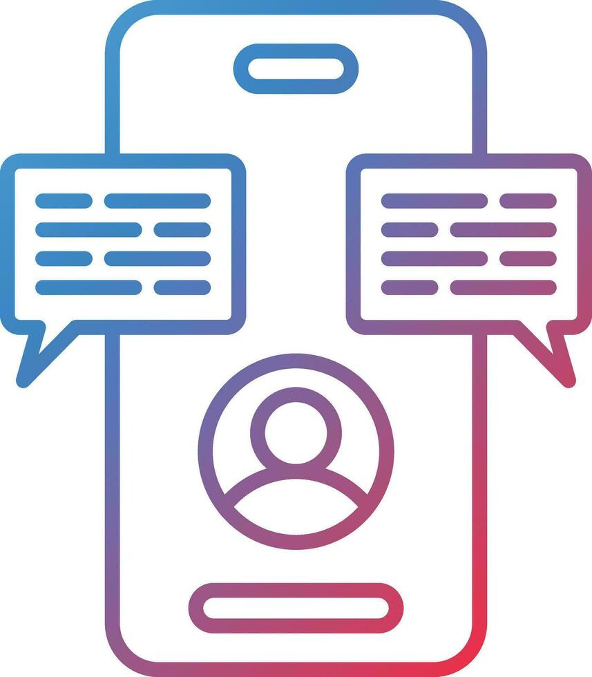 Live Chat Vector Icon