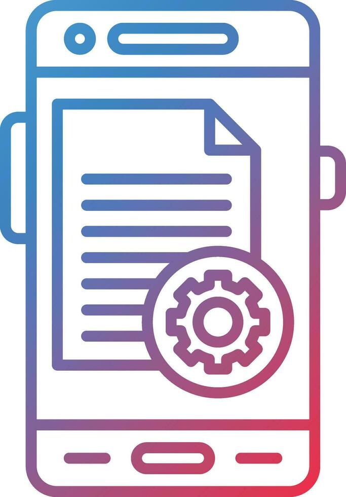 Document Settings Vector Icon