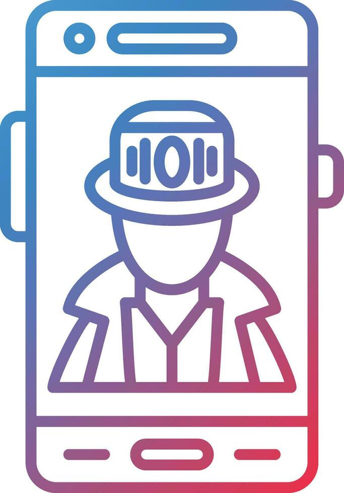 Hacker Vector Icon