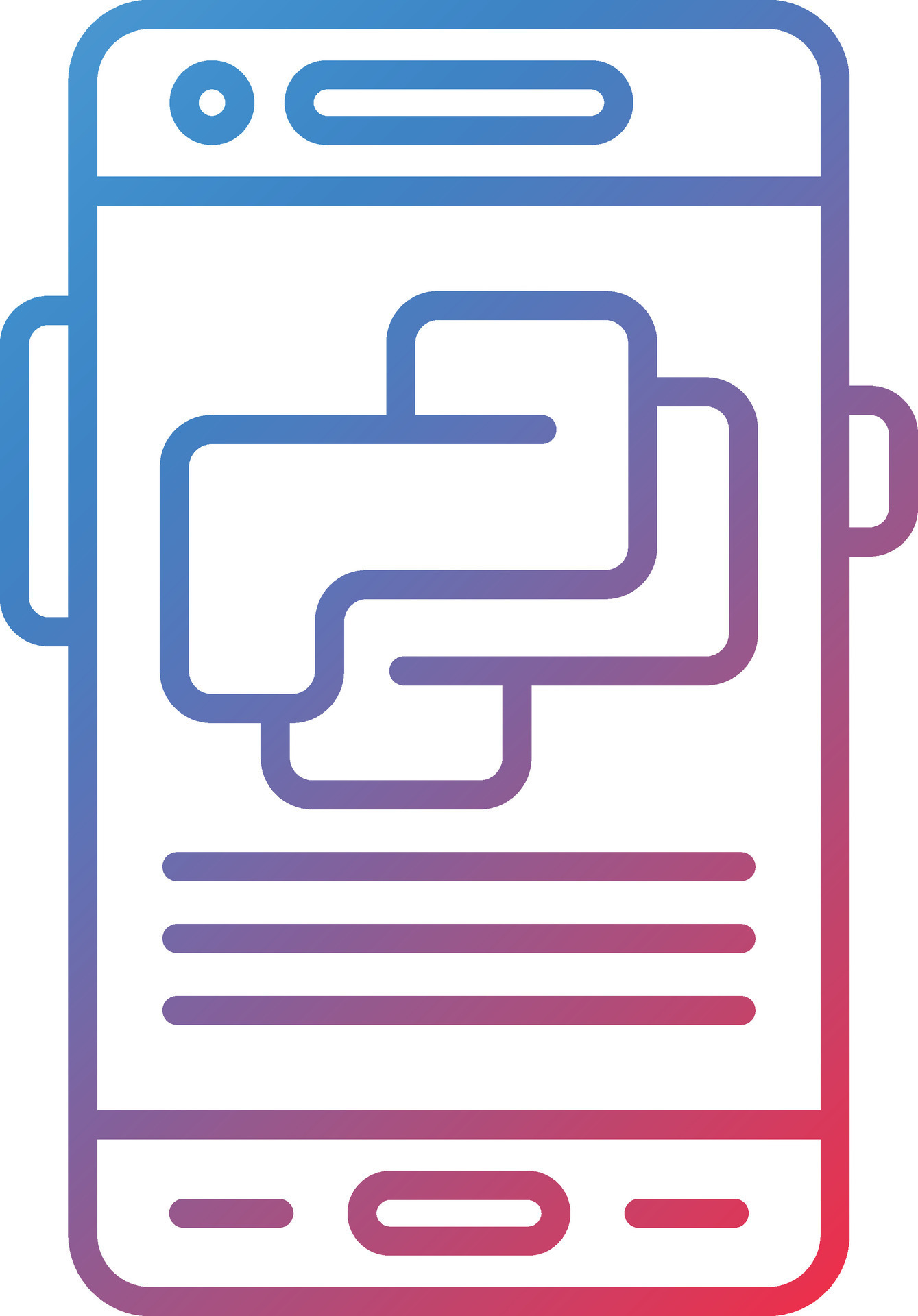 Python Vector Icon 31892009 Vector Art at Vecteezy