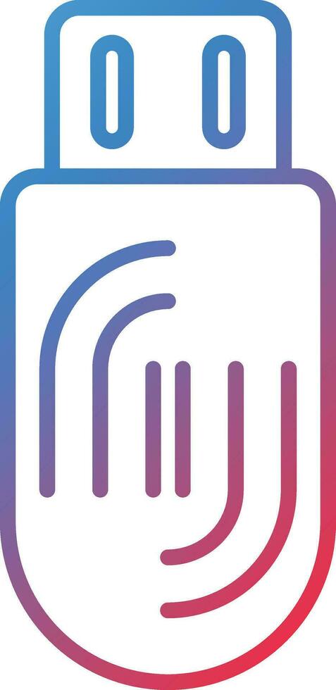 Biometric Data Vector Icon