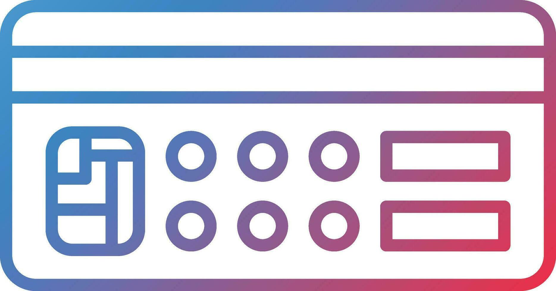 Credit Card Vector Icon