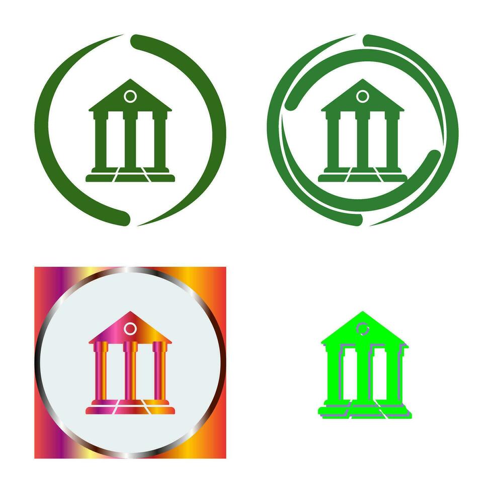 Parthenon Vector Icon