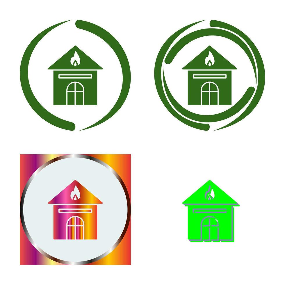 Unique Fire Brigade Vector Icon