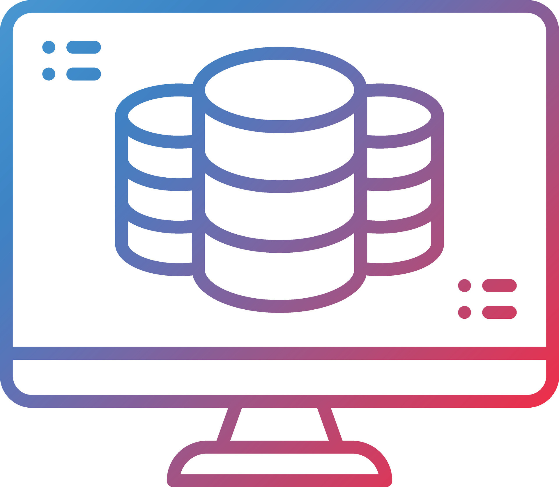 Master Data Vector Icon 31892593 Vector Art at Vecteezy