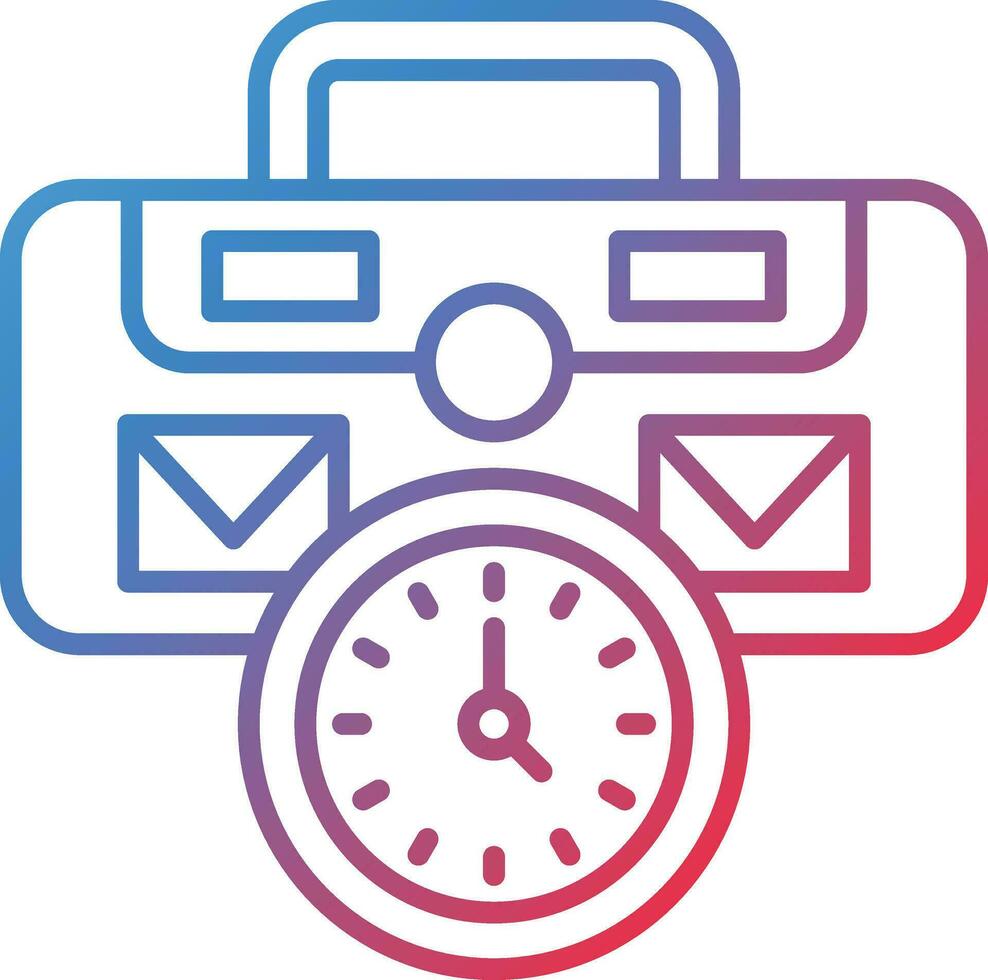 Working Hours Vector Icon