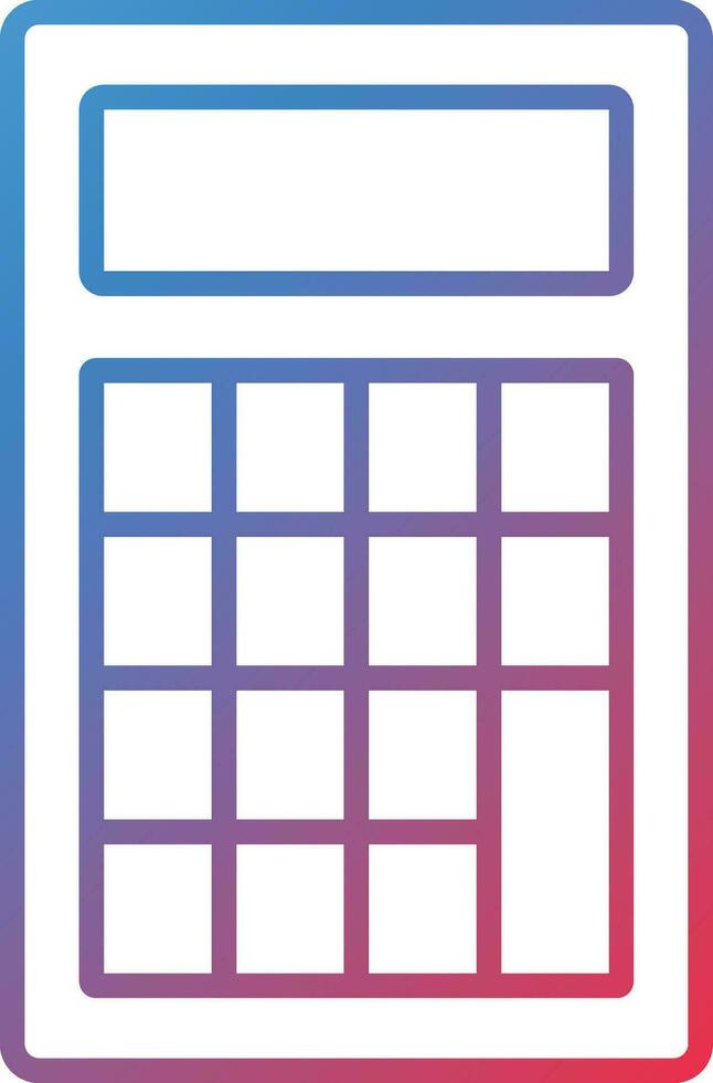 Calculator Vector Icon