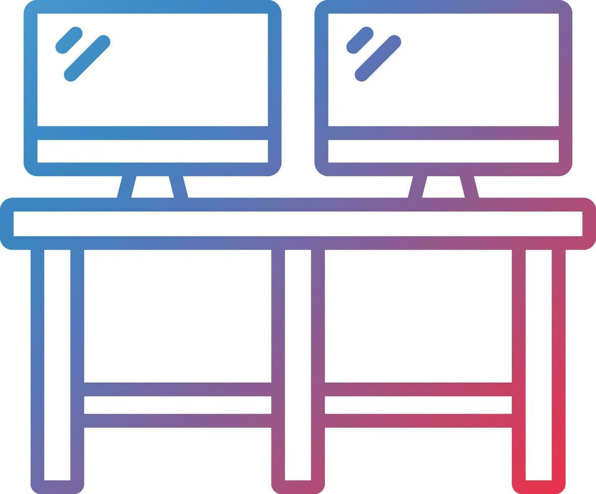 Cubicle Vector Icon