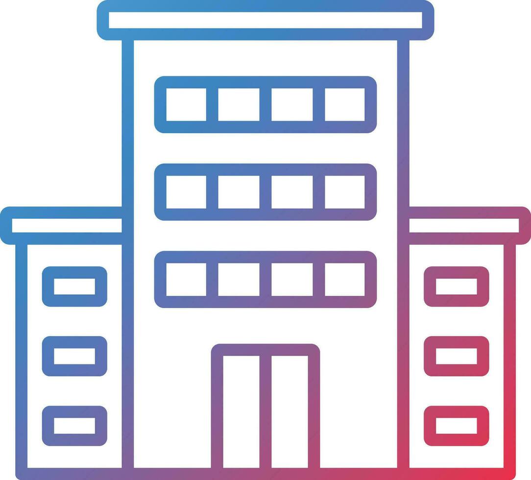 Office Building Vector Icon