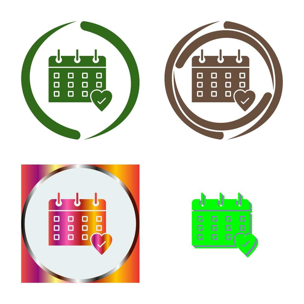 Calendar Vector Icon