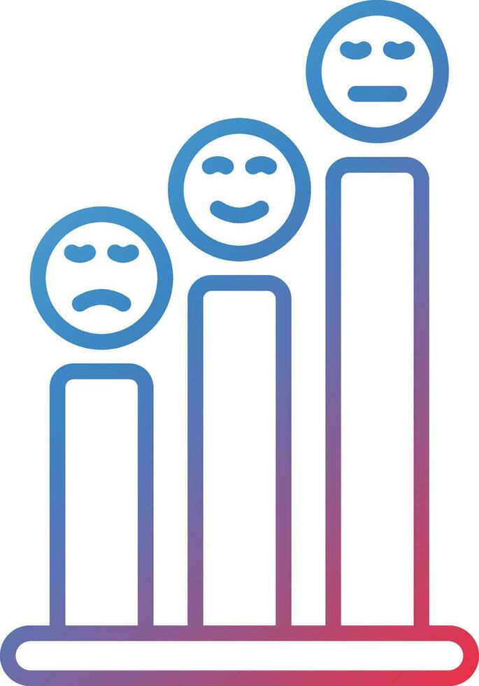 Satisfaction Level Vector Icon