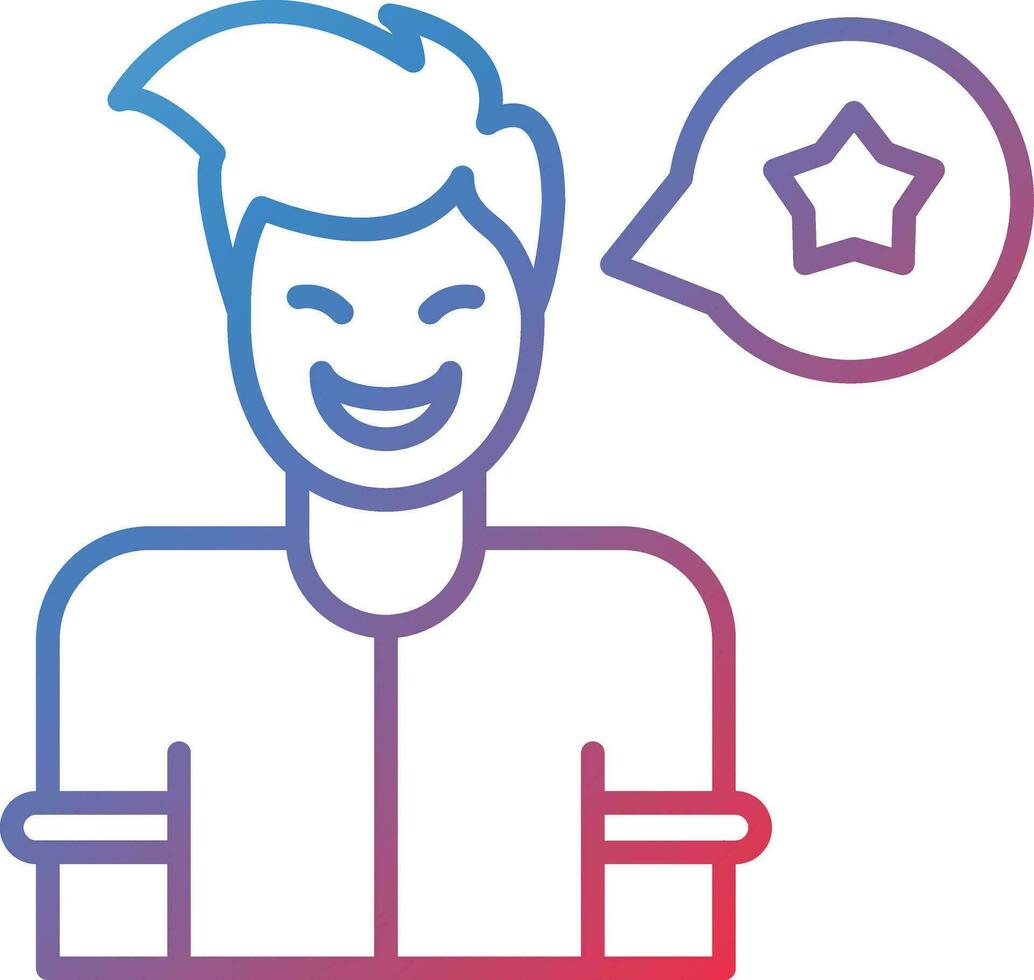 Please Rate Vector Icon