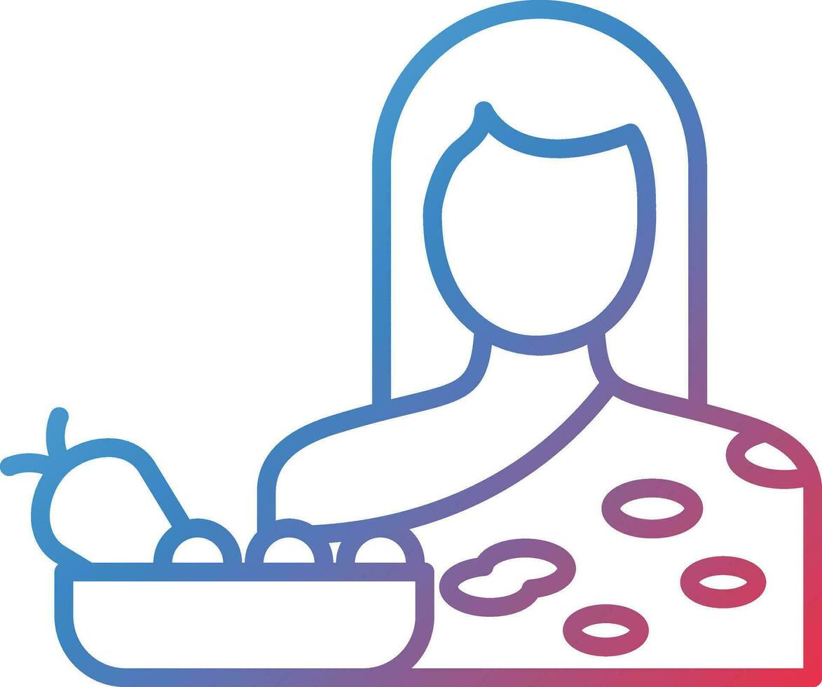 Gatherer Female Vector Icon