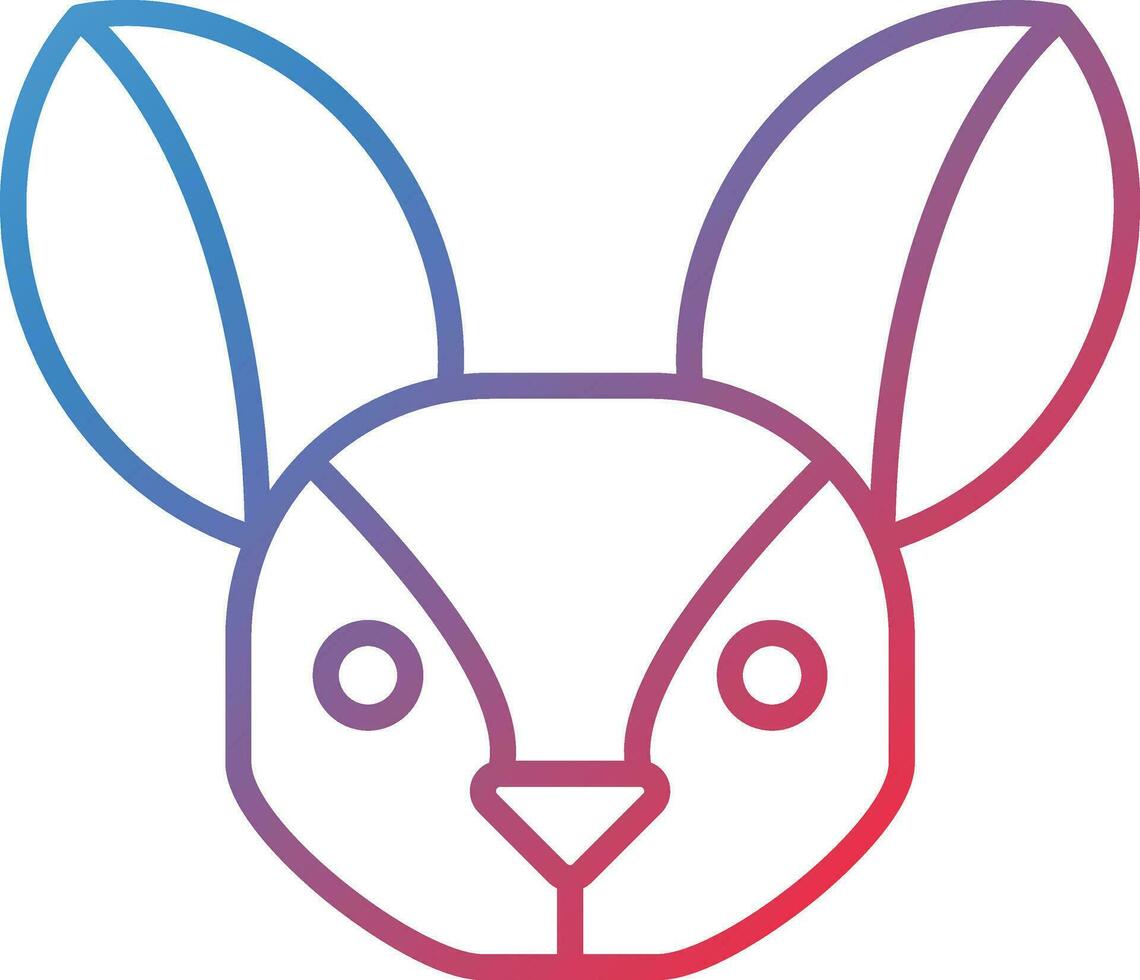 Fennec Fox Vector Icon
