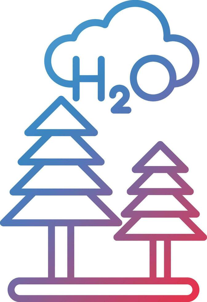 Oxygen Production Vector Icon