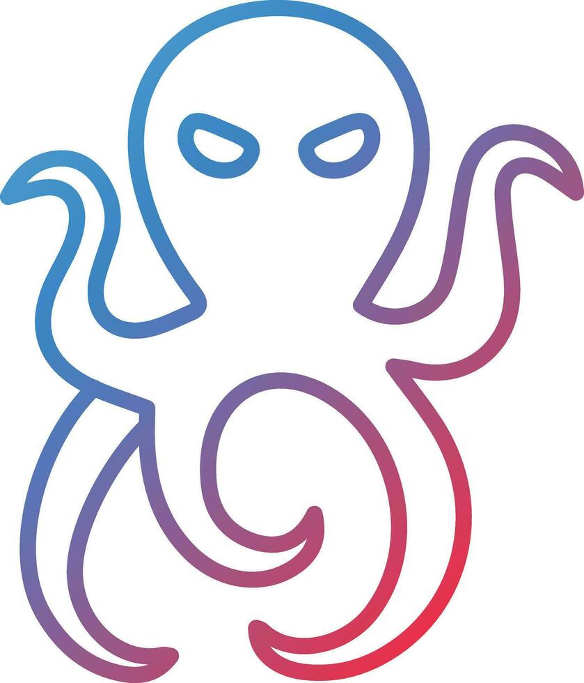Sea Monster Vector Icon
