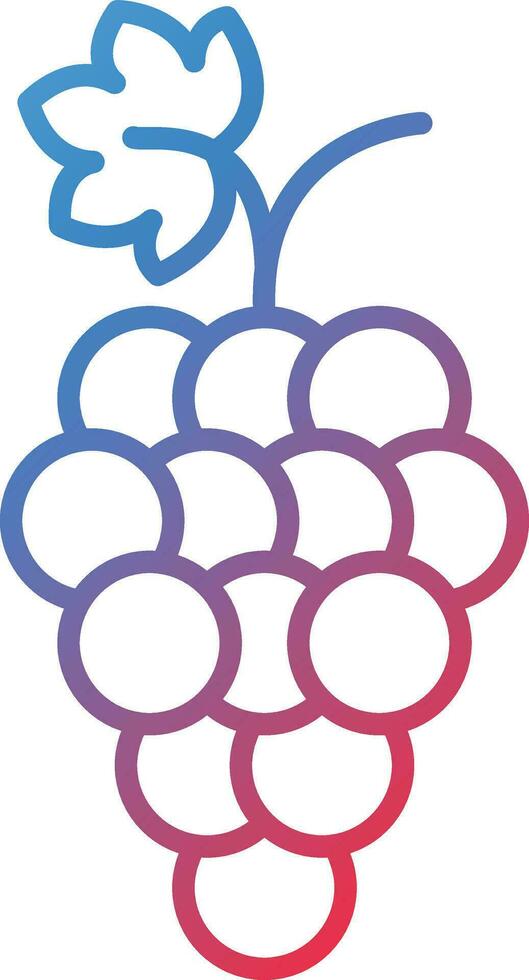 Grapes Vector Icon