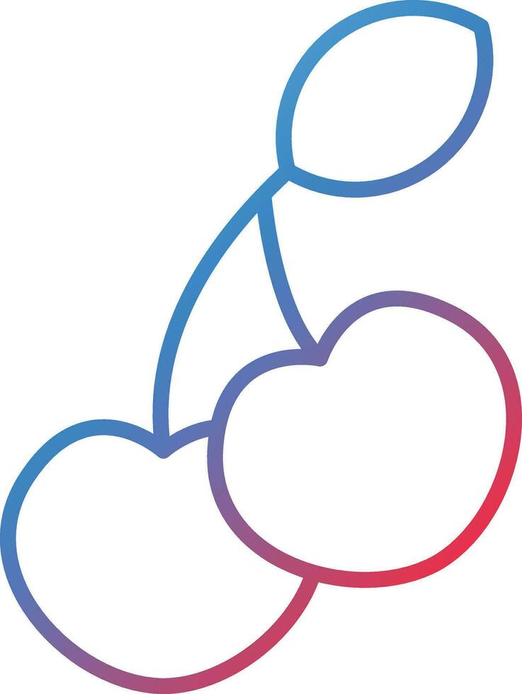 Cherries Vector Icon