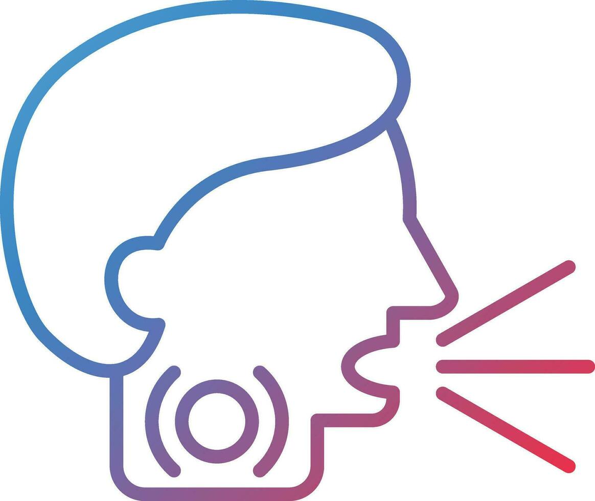 Choking Feeling Vector Icon