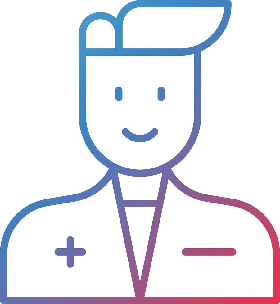 Nurse Male Vector Icon