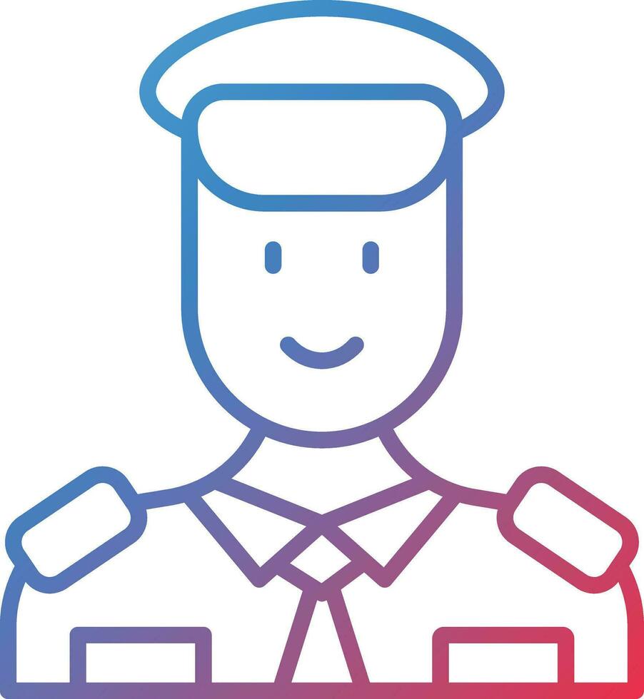 Policeman Vector Icon