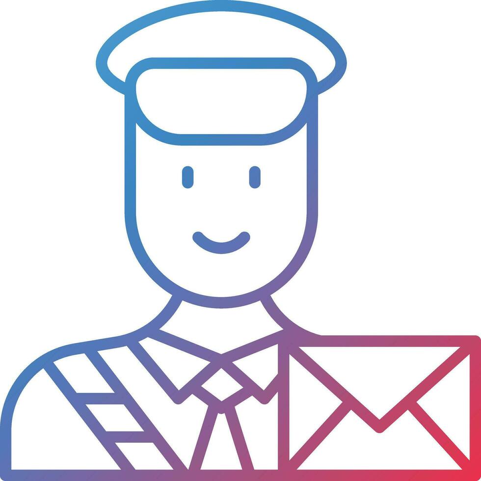 Postman Vector Icon