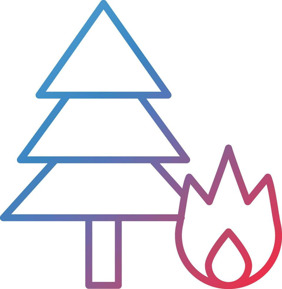 Wildfire Vector Icon