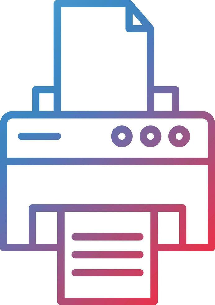 Printer Vector Icon