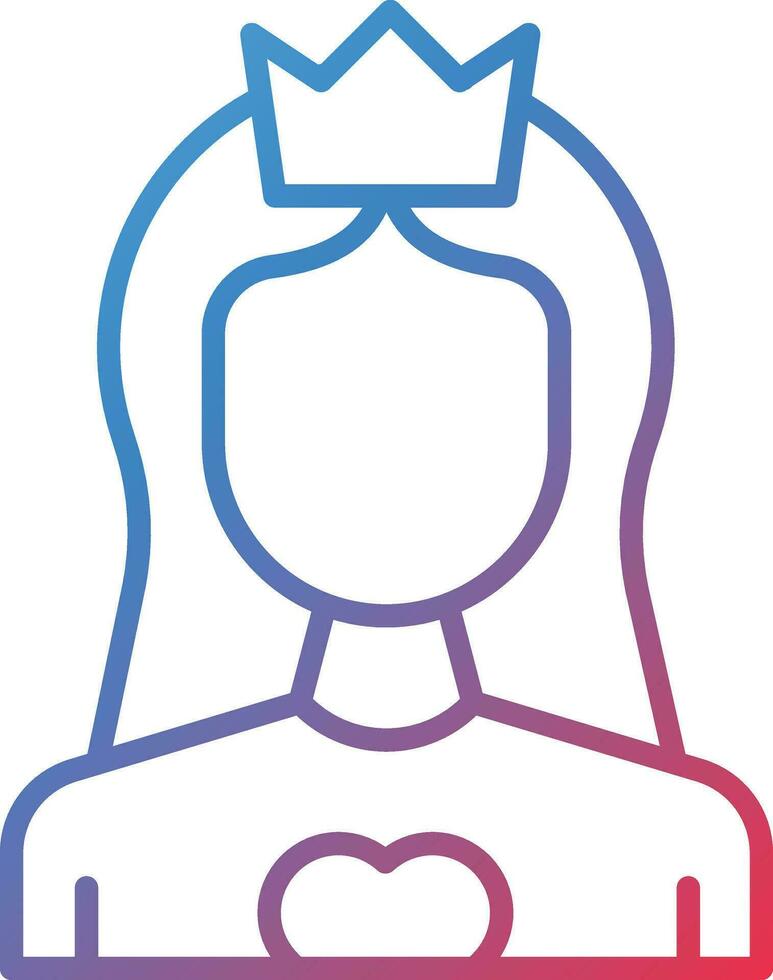 Princess Vector Icon