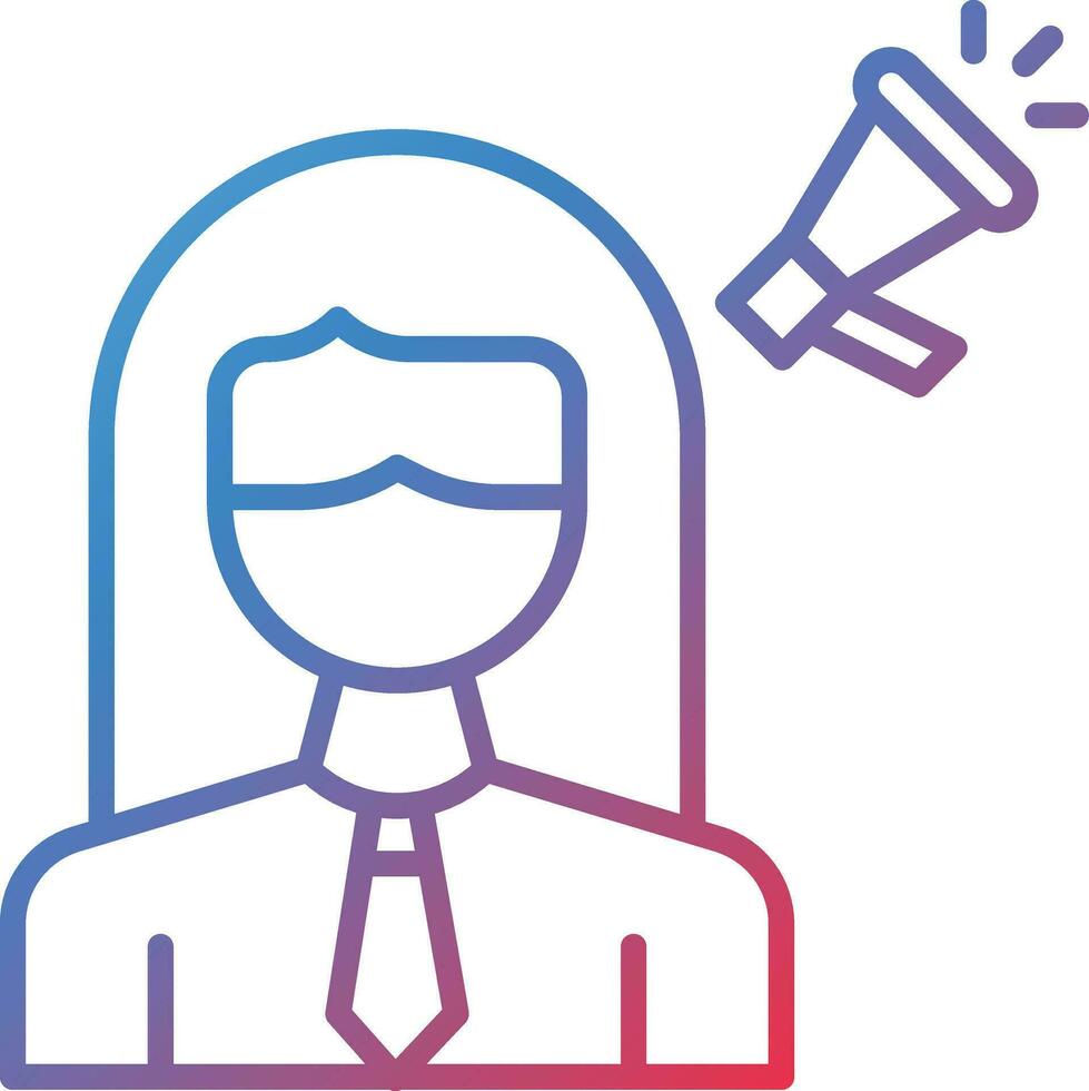 Marketing Specialist Vector Icon