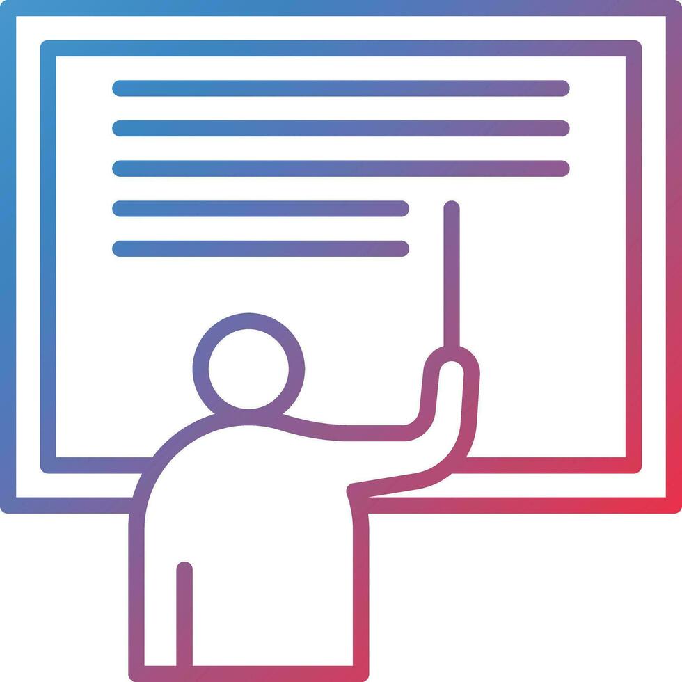 Lecturer Vector Icon