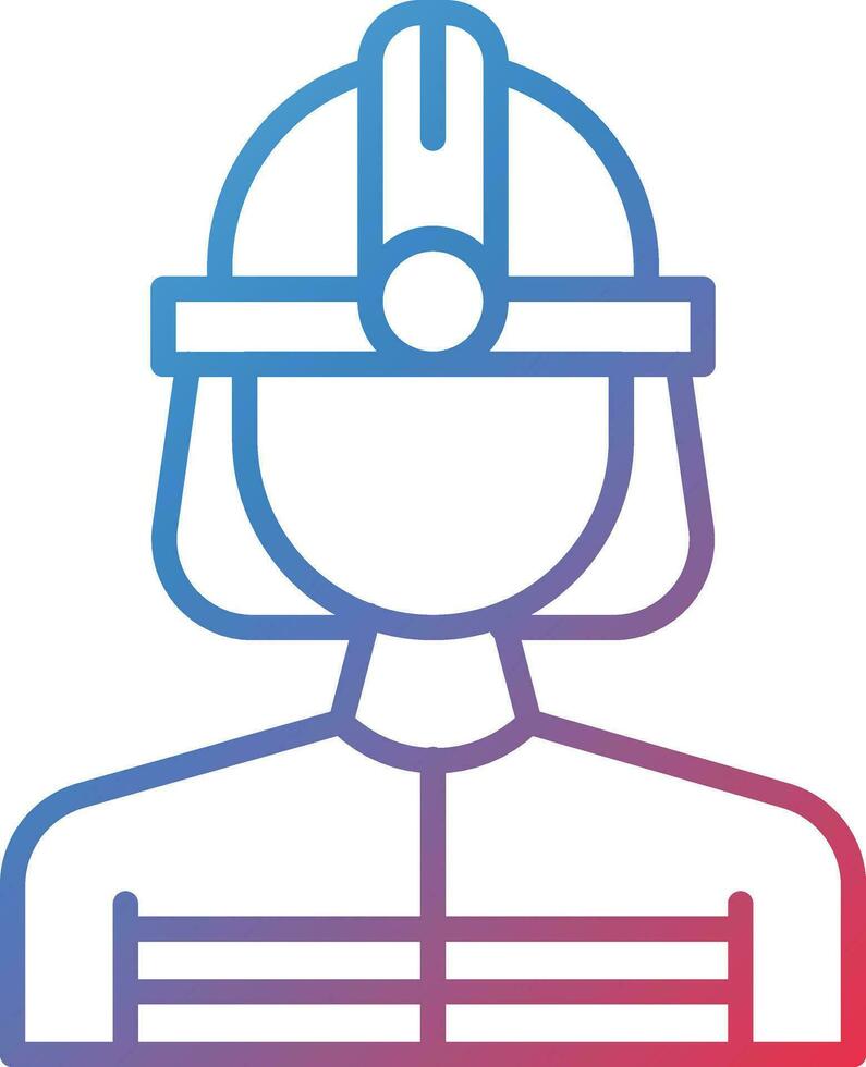 Firefighter Vector Icon