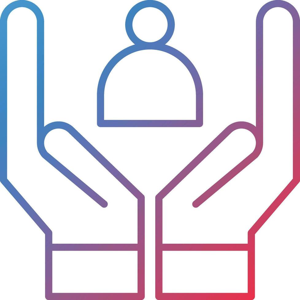 Humanitarian Worker Vector Icon