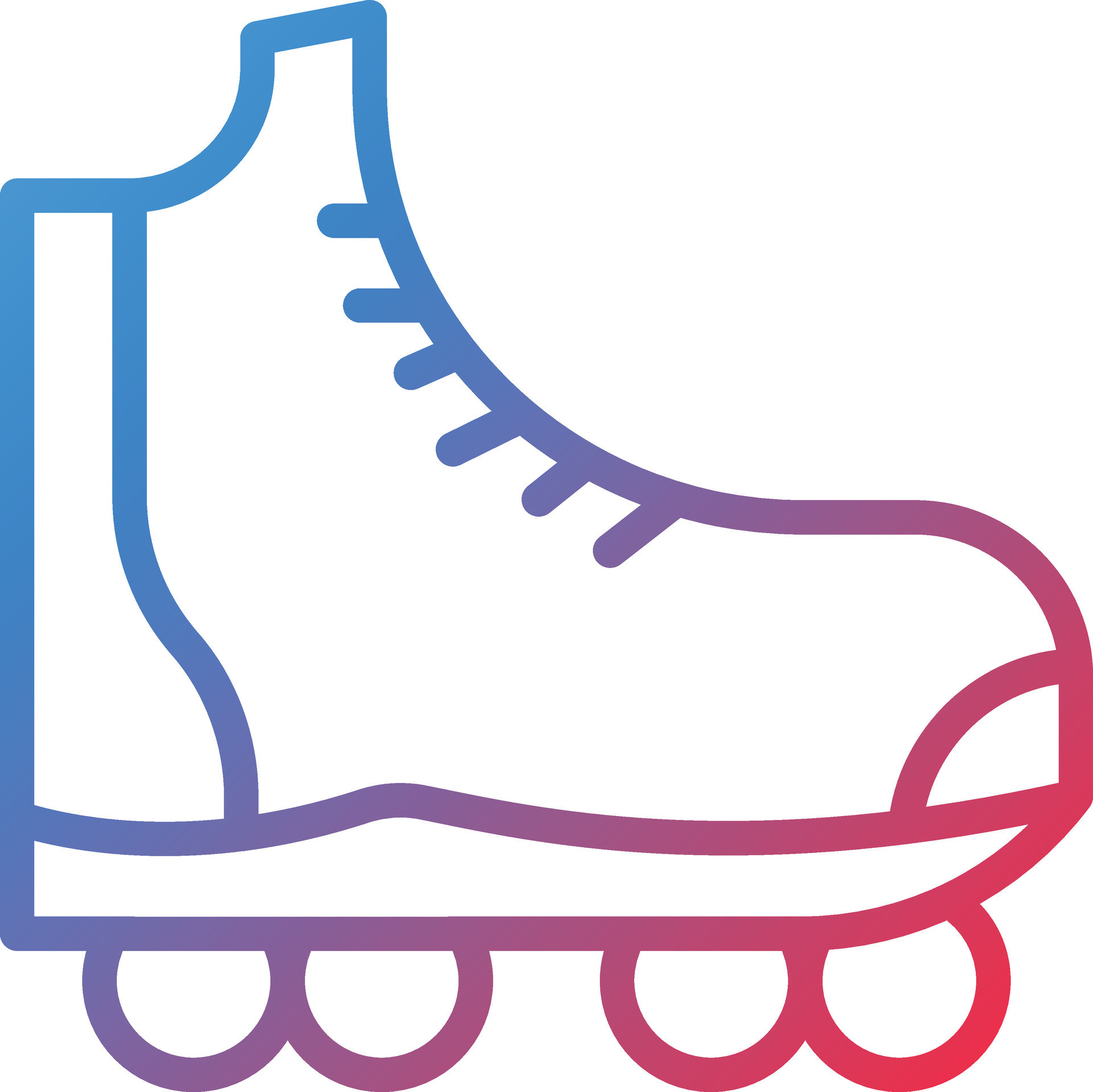 Roller Skates Vector Icon 31894734 Vector Art at Vecteezy