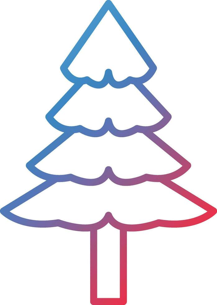 Pine Tree Vector Icon