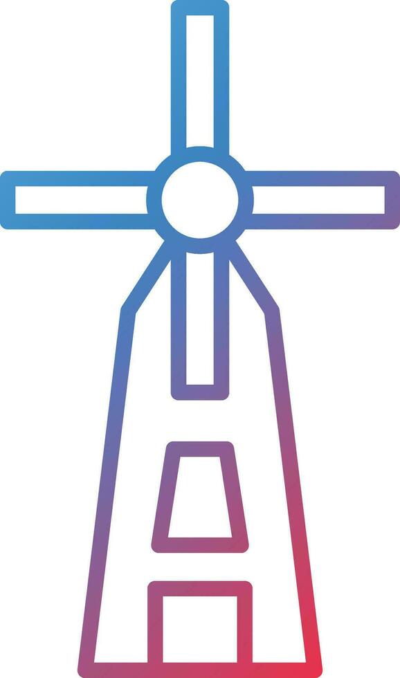 Windmill Vector Icon