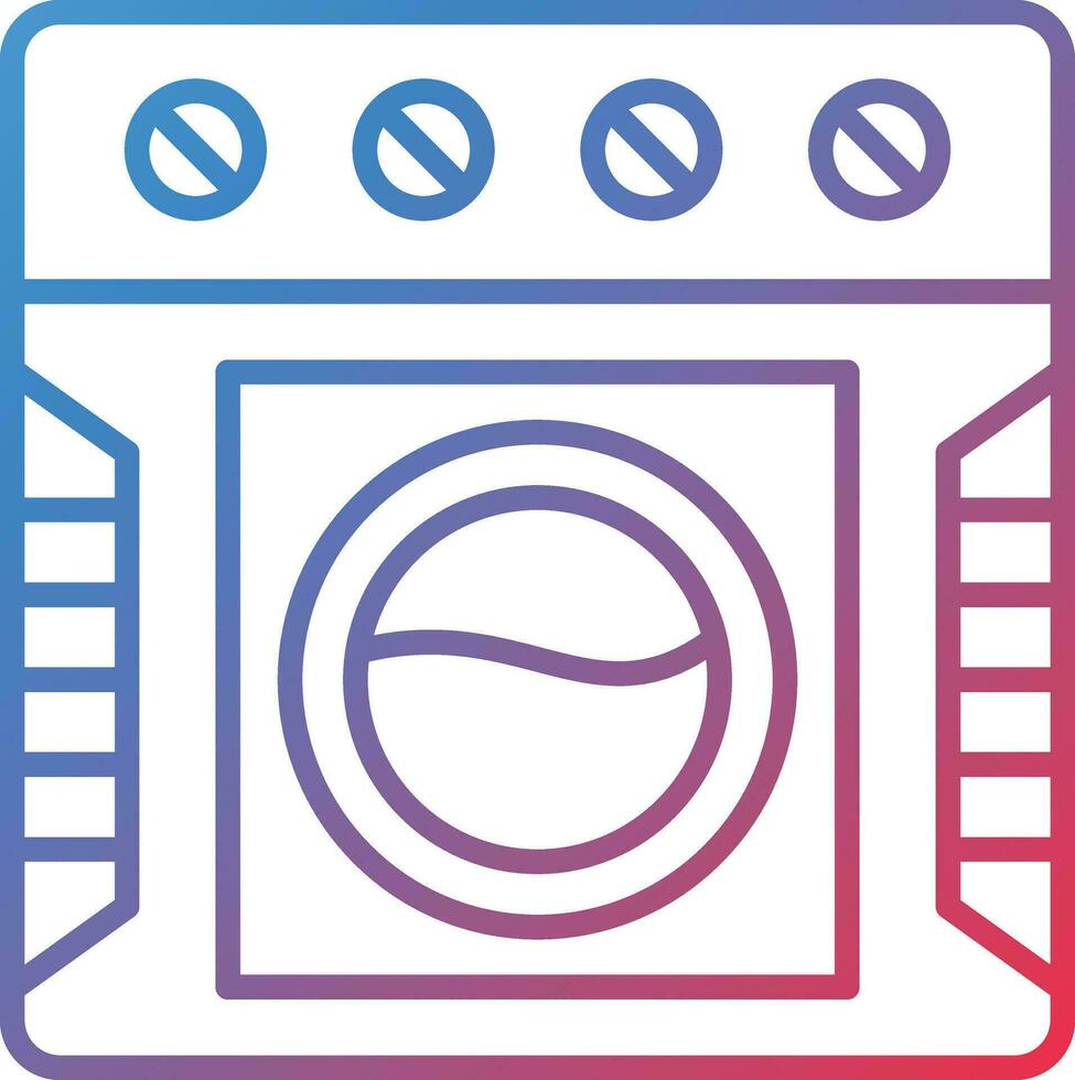 Washing Machine Vector Icon