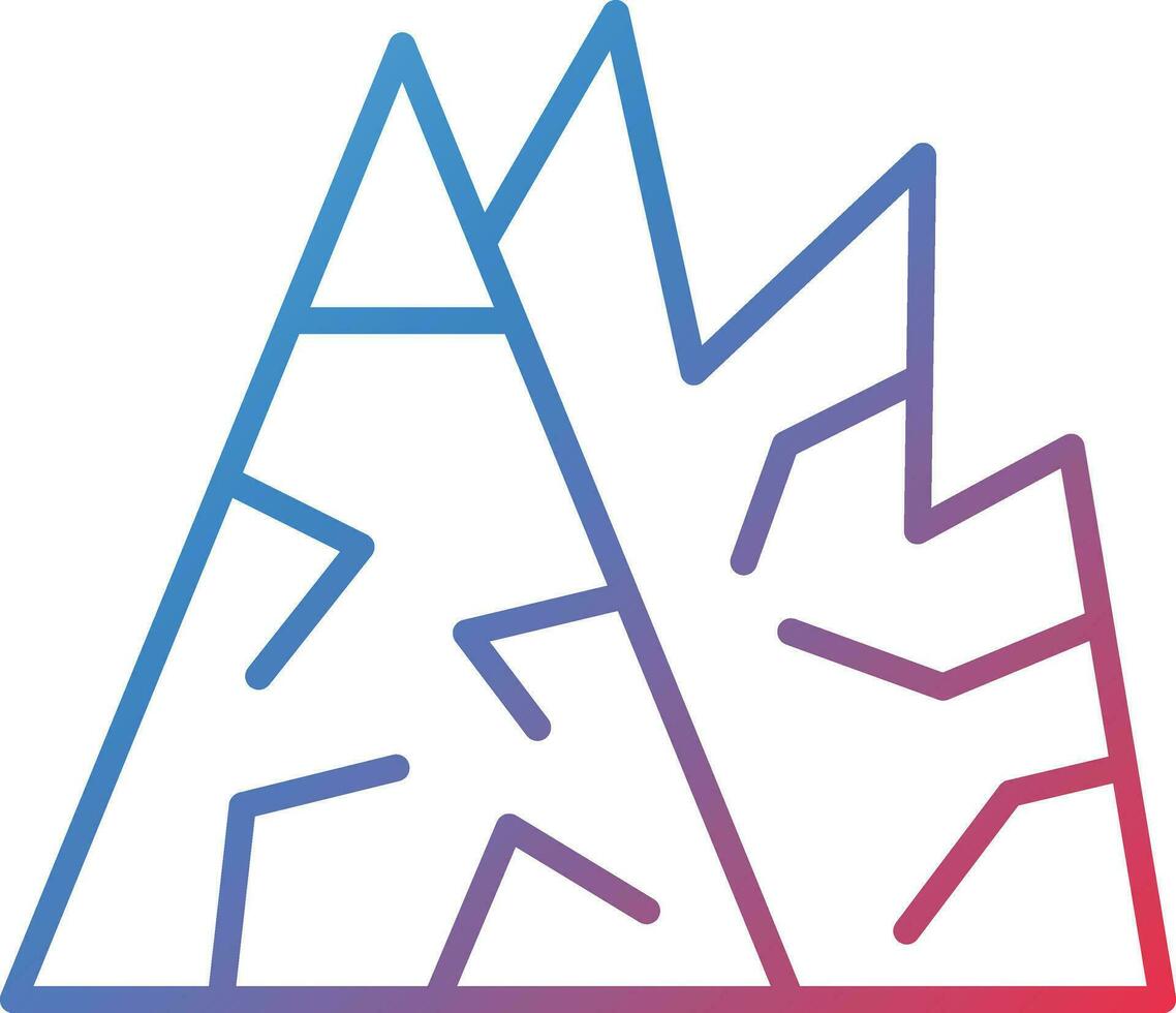 Mountains Vector Icon