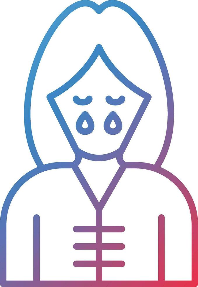 Grief Vector Icon