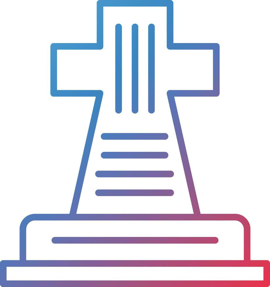 Gravestone Vector Icon