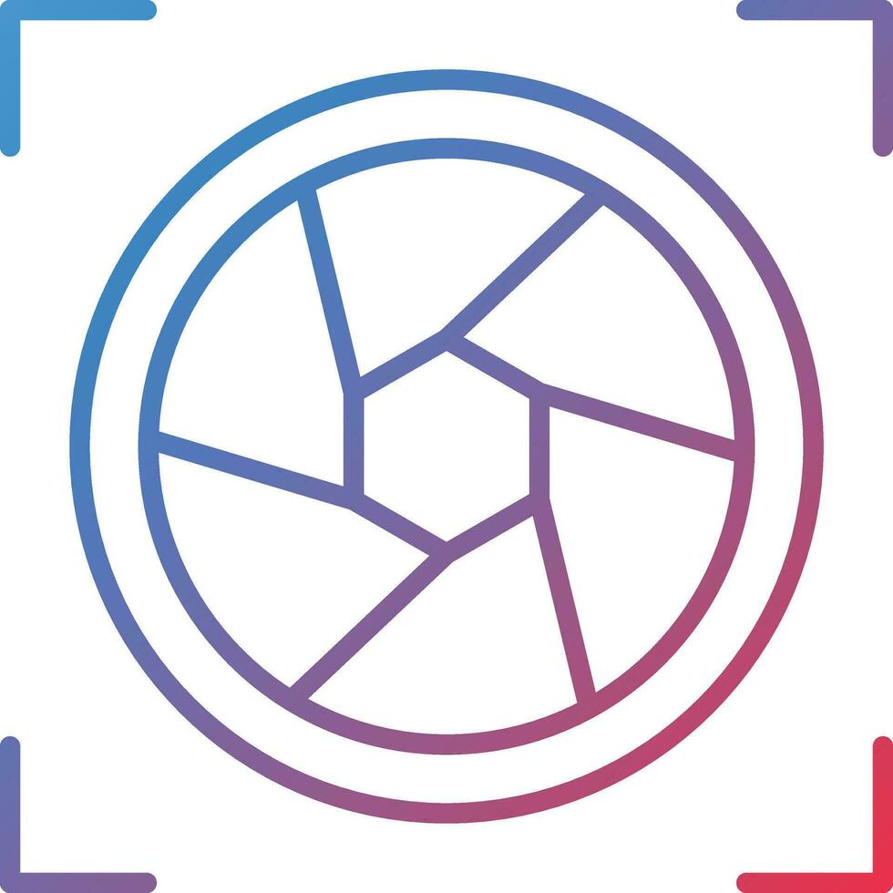 Camera Exposure Vector Icon