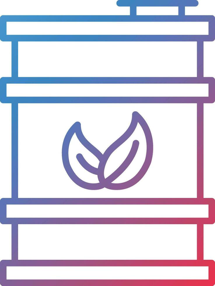 Biofuel Barrell Vector Icon
