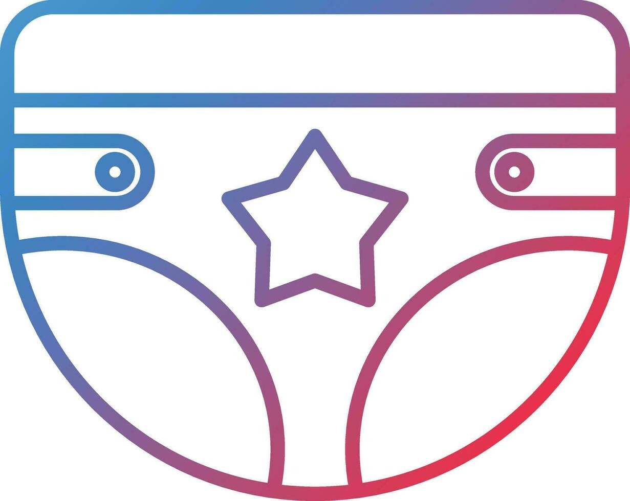 Diaper Vector Icon