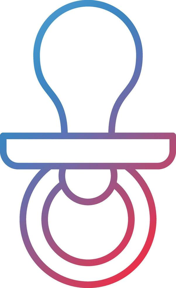 Pacifier Vector Icon